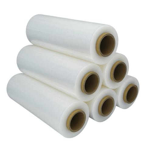 Stretch Film Roll - 6 Pcs | Heavy Duty Plastic Wrap for Packaging & Moving