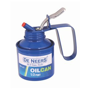 De Neers Heavy-Duty Oil Can for Garage Use