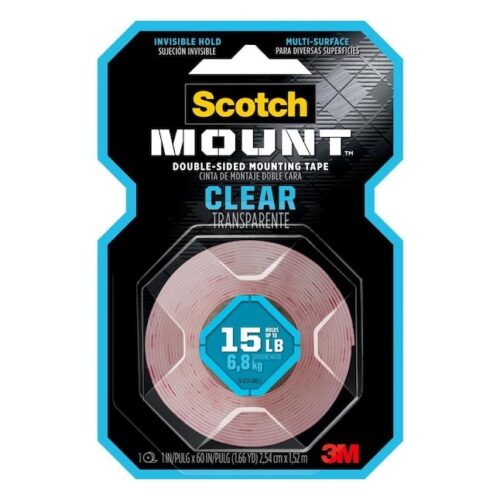 3m Scotch Clear Double-Sided Mounting Tape
