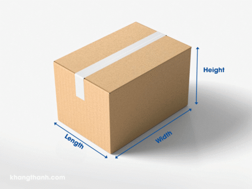 Coggurated BOX 5 PLY BROWN Heavy Duty Packaging BOX 44cm x 44cm x 44cm