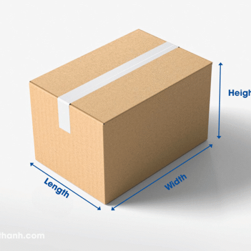 Coggurated BOX 5 PLY BROWN Heavy Duty Packaging BOX 44cm x 44cm x 44cm